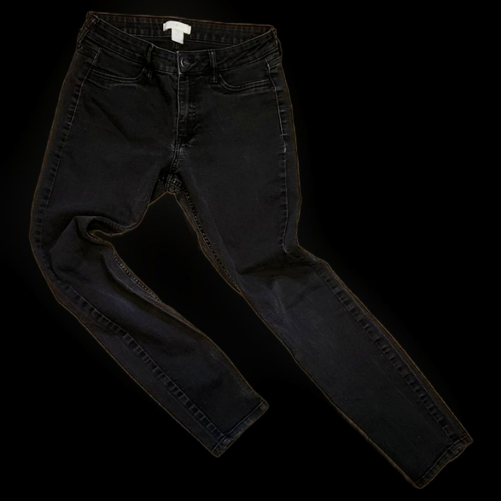 #K32 H&M Boy’s Black Faded Style Jeans